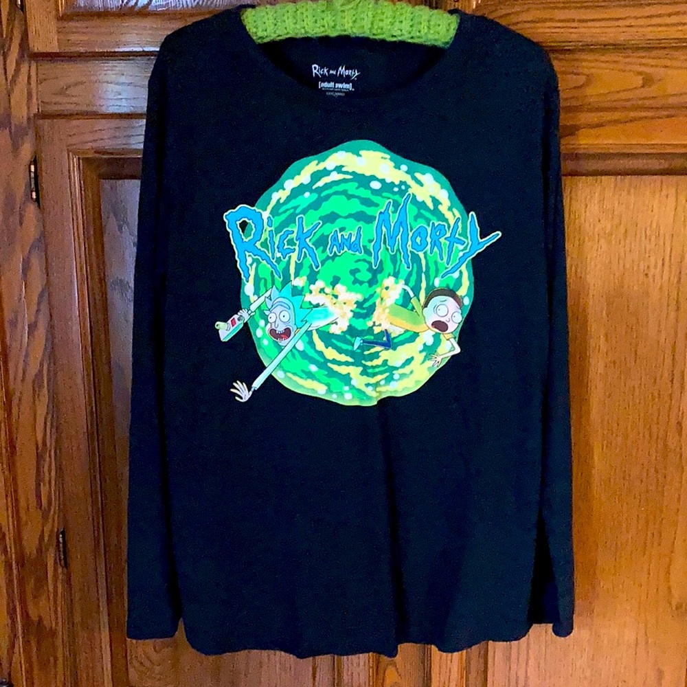 Rick and Morty long sleeve tee XXXL NWT